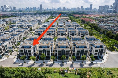 Biệt Thự An Quý Villa 180m2 xây dựng 3,5 tầng DTXD 370m2