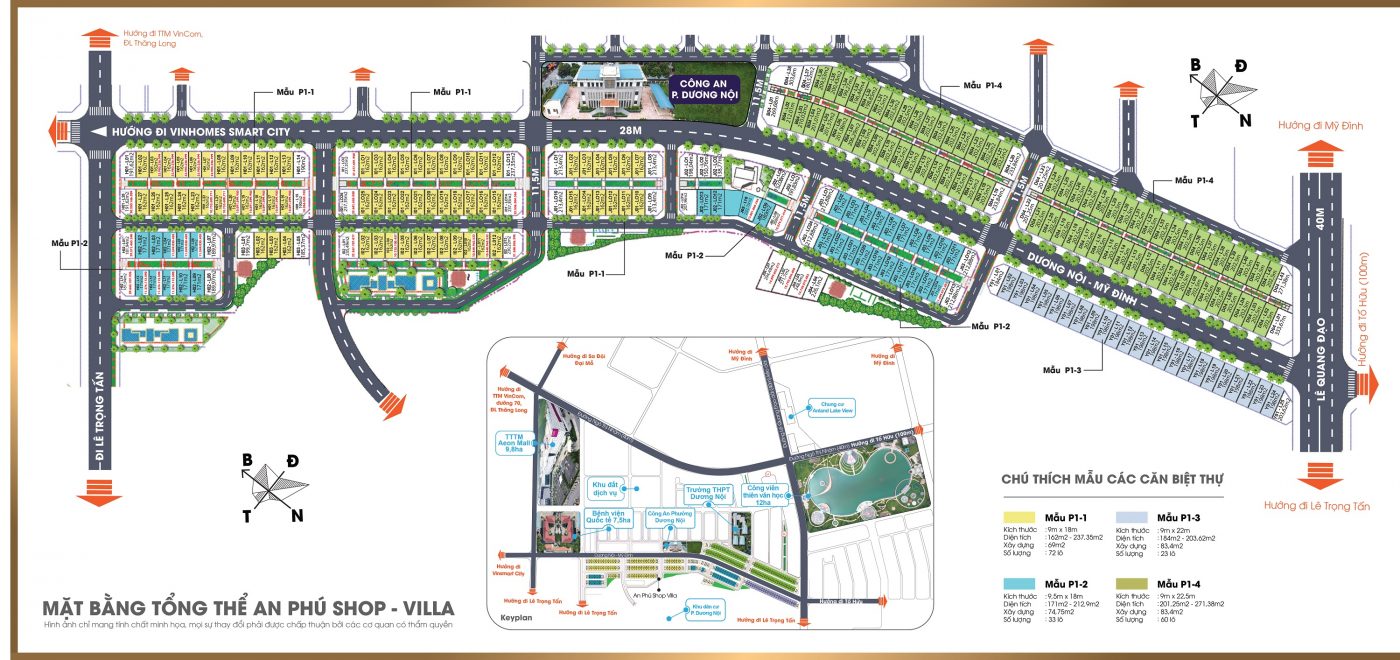 An Phú Shop Villa Mặt Bằng Dự Án Biệt Thự An Phú Shop Villa