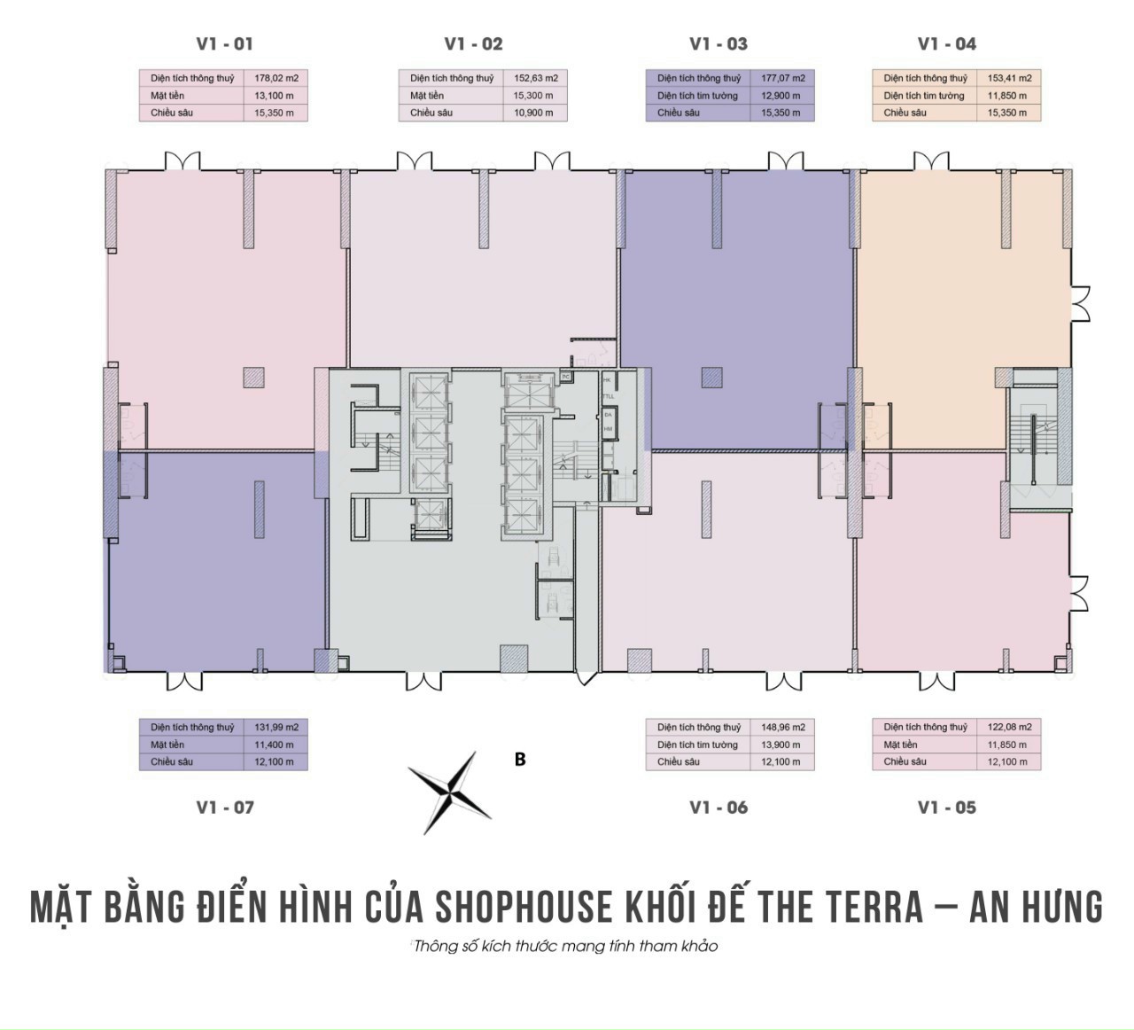 Thiết Kế Shophouse Khối Đế The Terra An Hưng