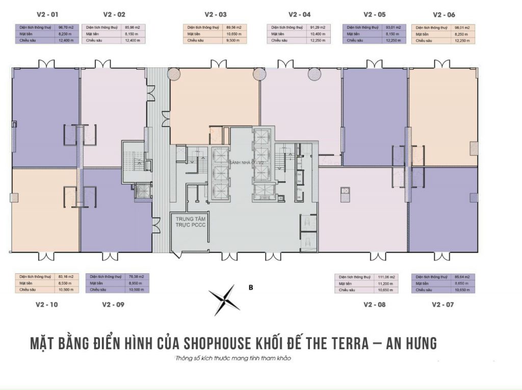 Shophouse Khối Đế The Terra An Hưng
