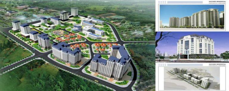 Phối cảnh KĐT Cổ Nhuế