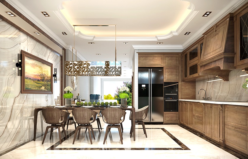 Phòng bếp liền kề The Terra An Hưng