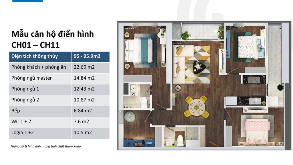 Thiết kế căn hộ The Terra An Hưng