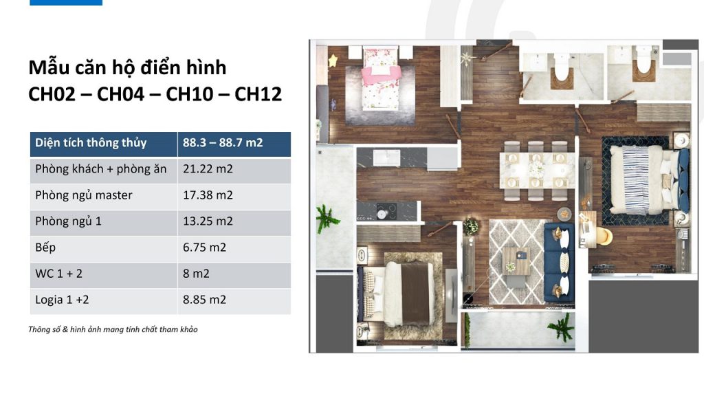 Thiết kế căn hộ The Terra An Hưng