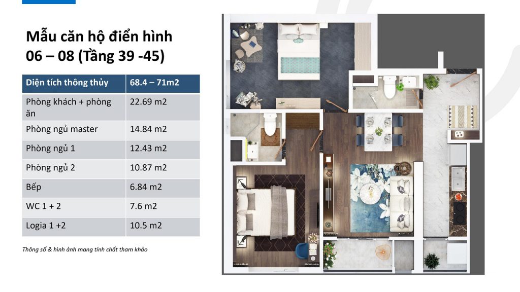 Thiết kế căn hộ The Terra An Hưng