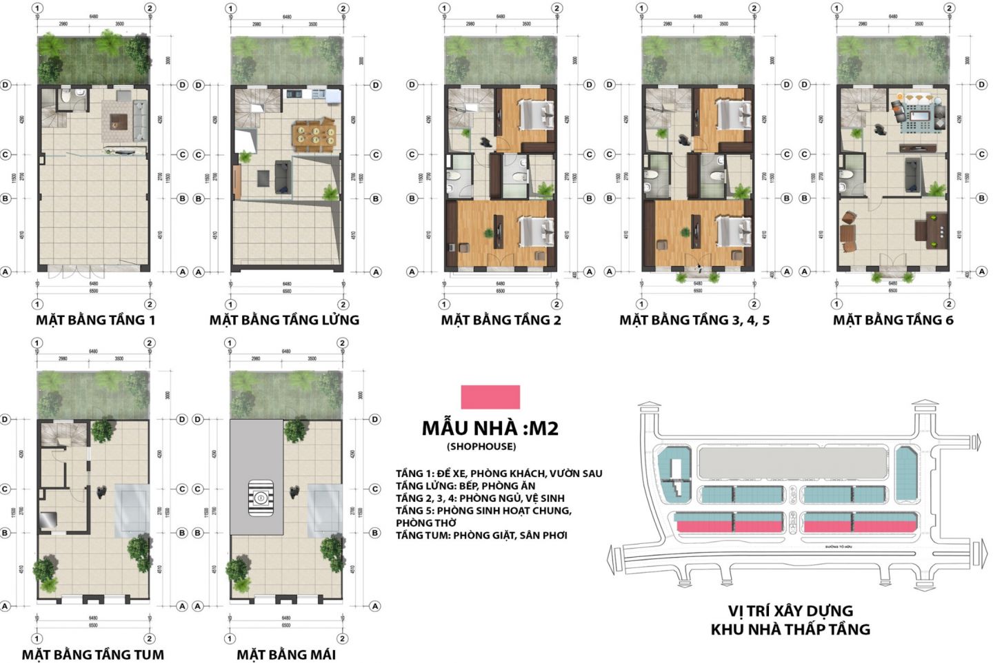 Thiết kế Shophouse The Terra An Hưng